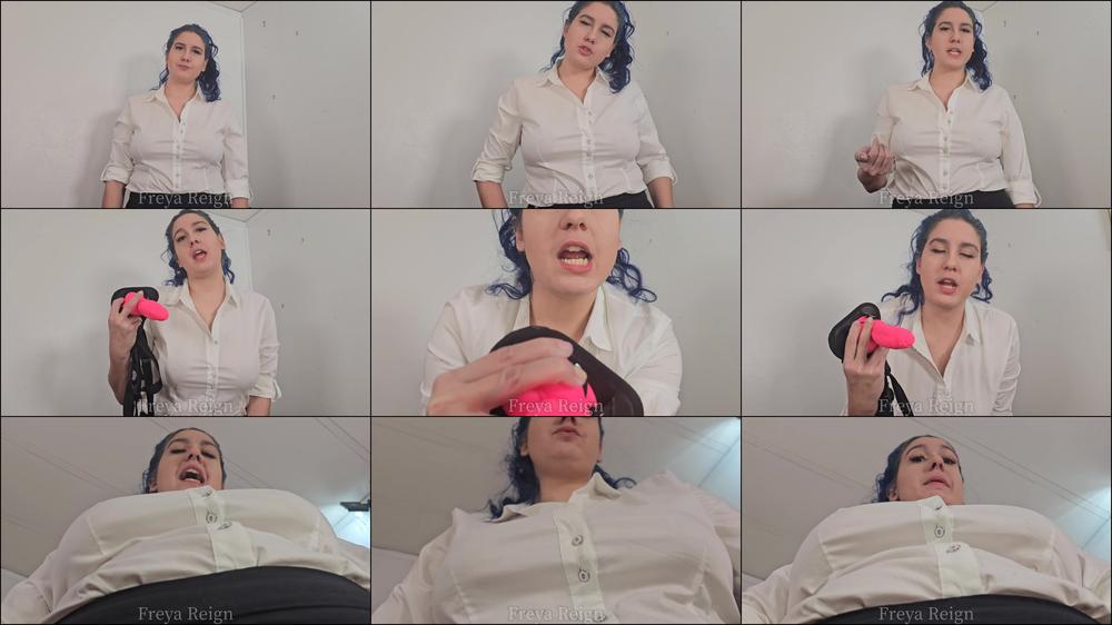 Co Worker Catches You With Her Strap-on POV