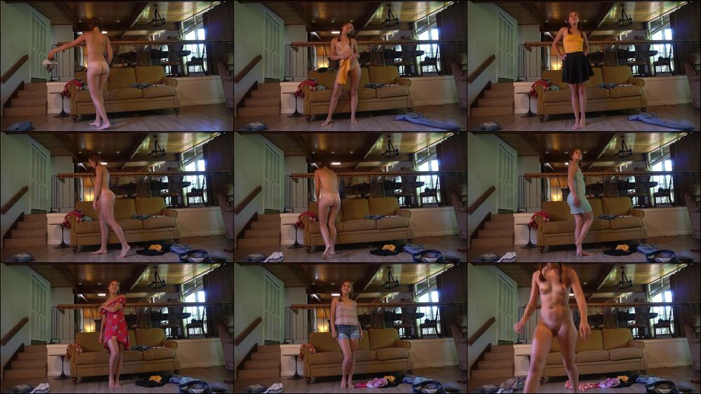 Trying On Clothes Voyeur Scene