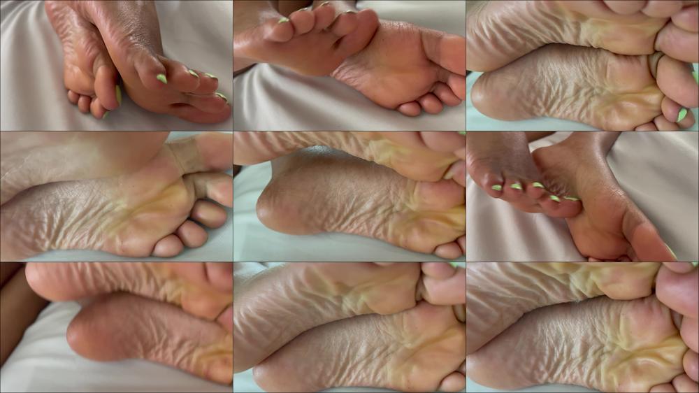 Ebony Feet 5 Minutes Joi