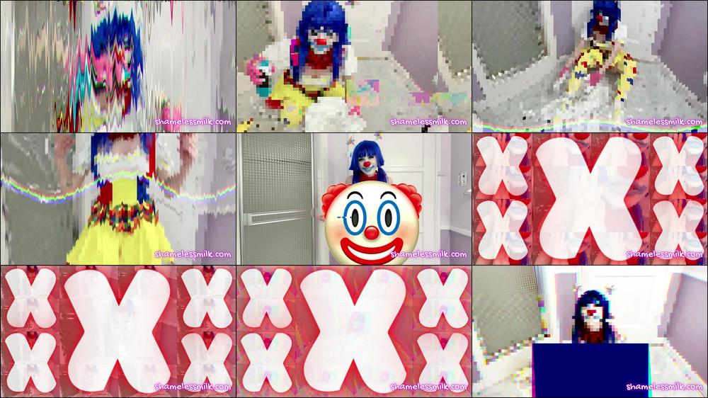 BETA-SAFE Shaving Cream Clown Girl Sliptease