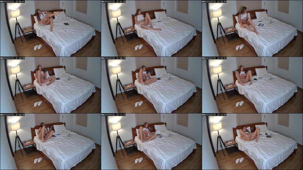 Hidden cam. I am home alone masturbating - August 24, 2023
