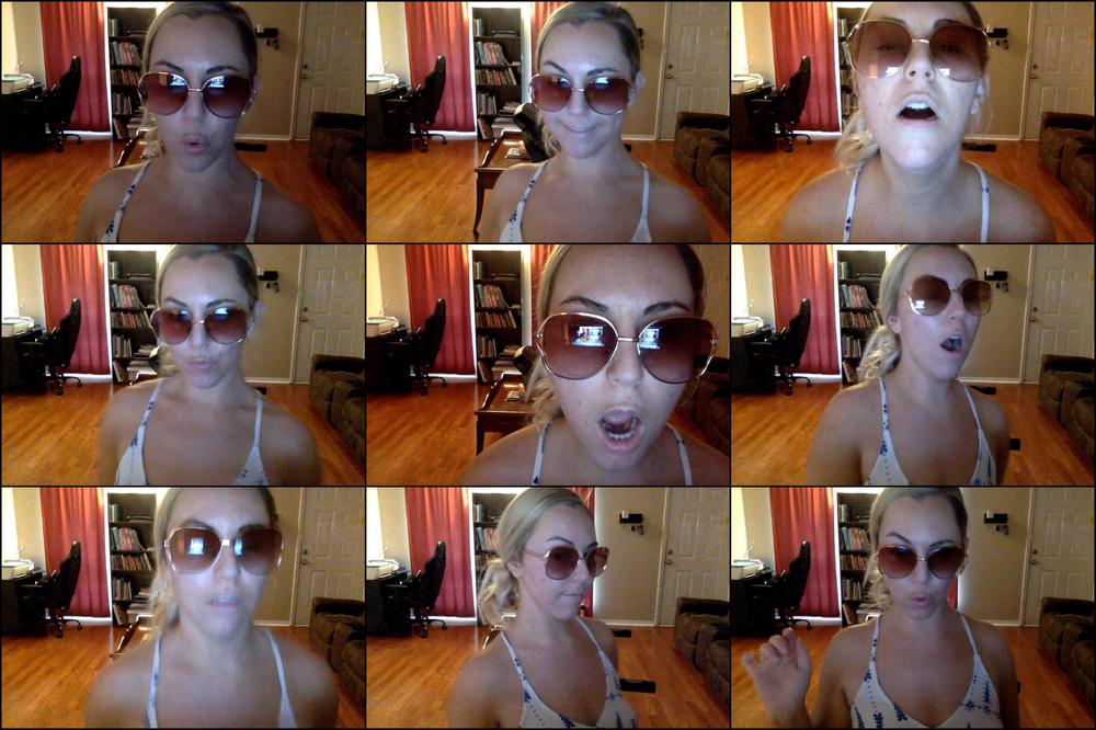 BURPING IN MY SUNGLASSES
