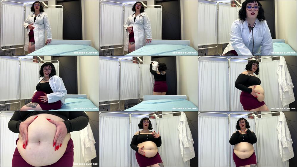 Diagnosed As Too Skinny - BBW Dr Medical RP