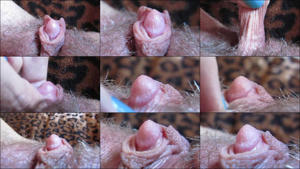 Cuteblonde666 Extreme Close Up Scenes On My Huge Clit