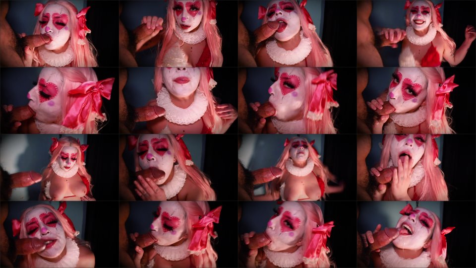 Lum Cakes Romantic Clown Blowjob