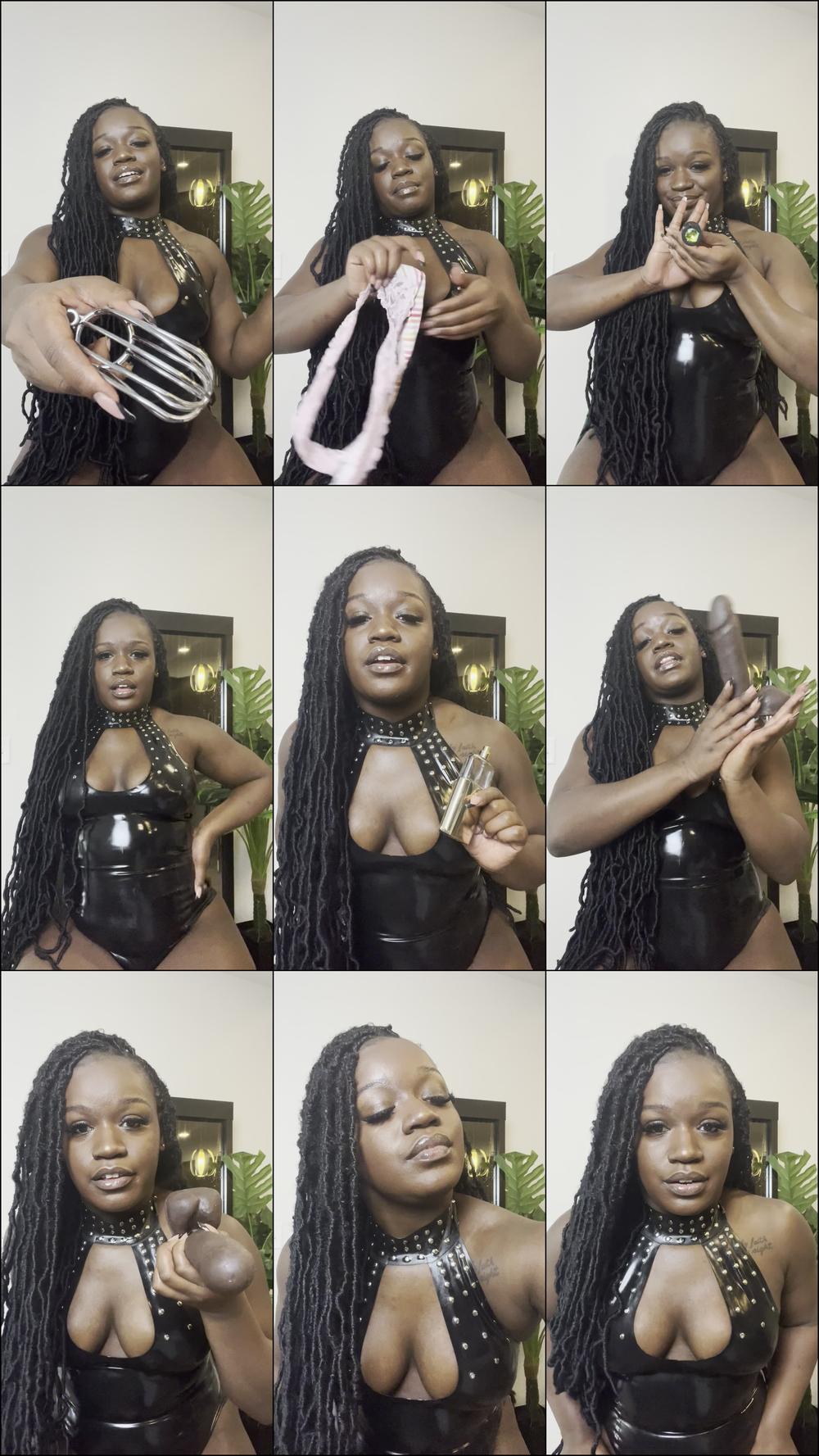 Sissy Training from Ebony Domme - February 21, 2022