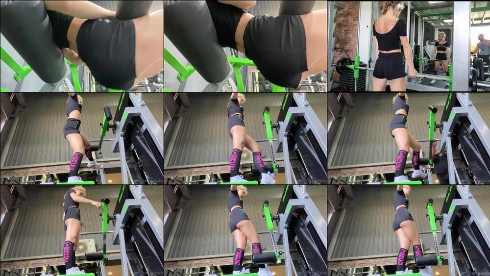 sabrinaspice 11 07 2020 524215535 Workout routine in tenerife, never stop 