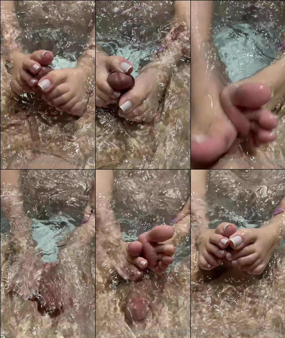lunafeet 01 04 2021 2070420227 Footjob in the bathtub