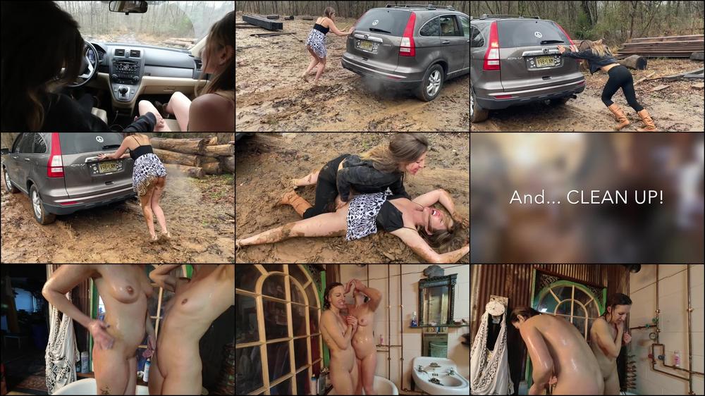 BTS stuck in the mud with Sinthia Bee - June 18, 2021