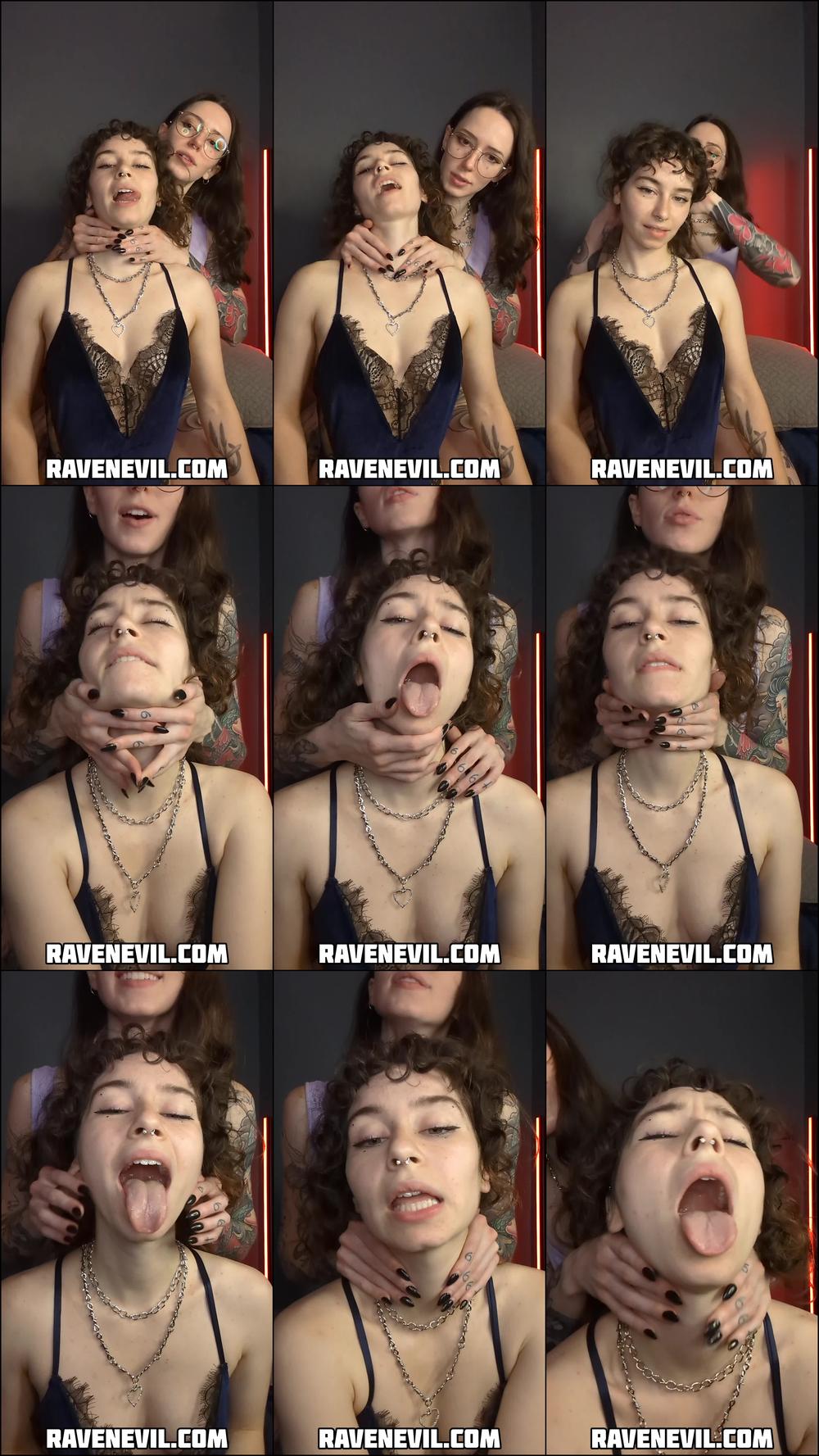 Cum in B's mouth - Jerk off encouragement