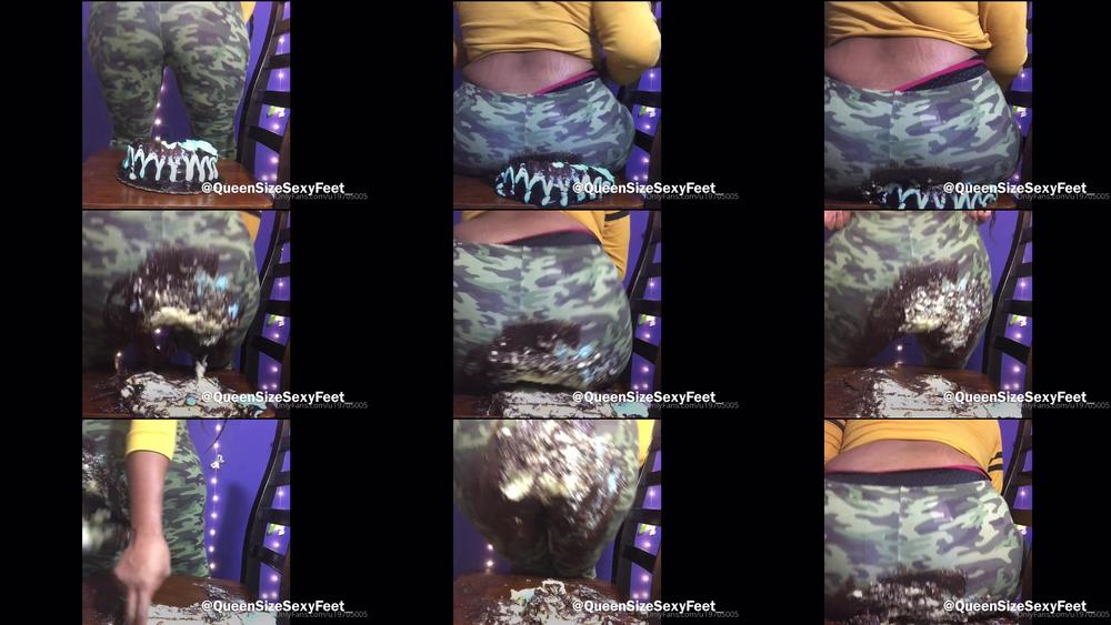 queensizesexyfeet 09 04 2020 222879254 Chocolate Cake Butt Crush