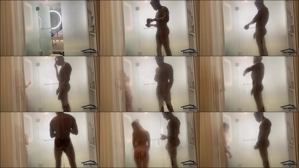 Natalia after shower talk session
