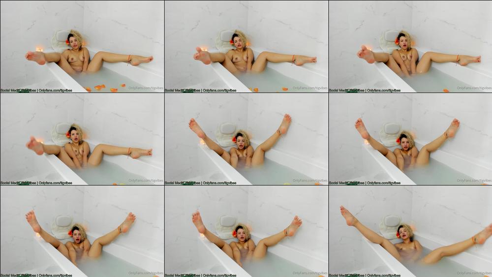 tigvibes 07 09 2021 2214657306 First Bath Tub Show for FanClub and OnlyFans Members x ( Ps. there's 14 clips in total mak