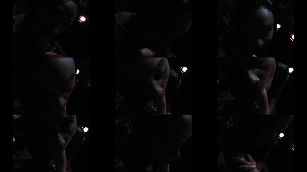 POV blowjob in the dark
