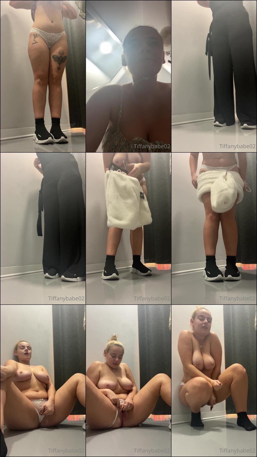 CHANGING ROOM TRY ON AND ORGASMS XXX