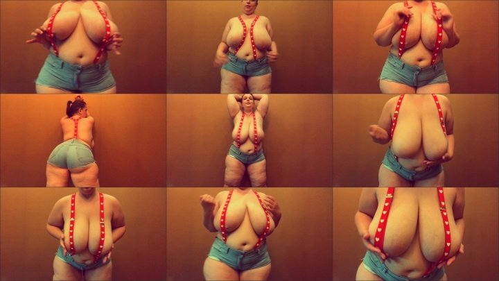 Sweetheartmiabbw Big Boobs And Suspenders