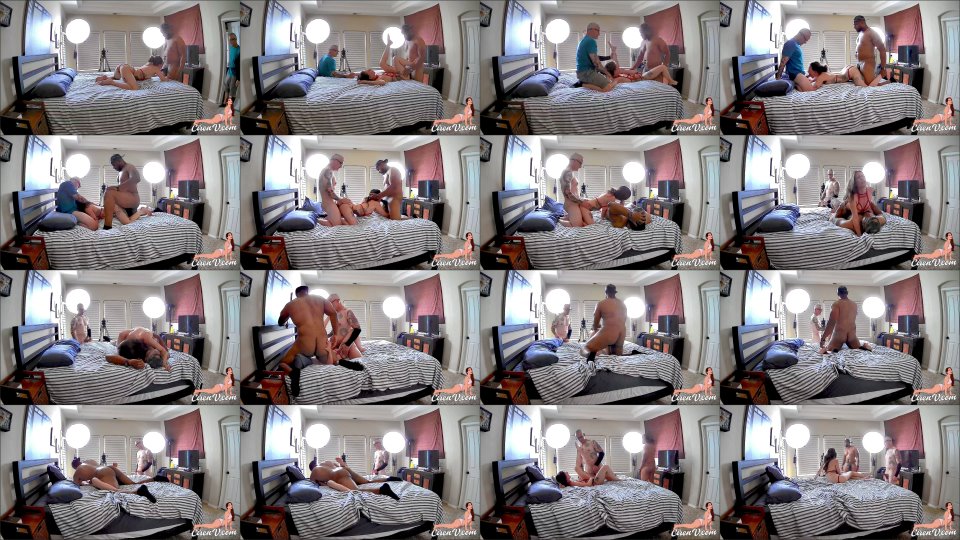 Hungbiswitch Bts Hotwife Slut Gets Double Fucked