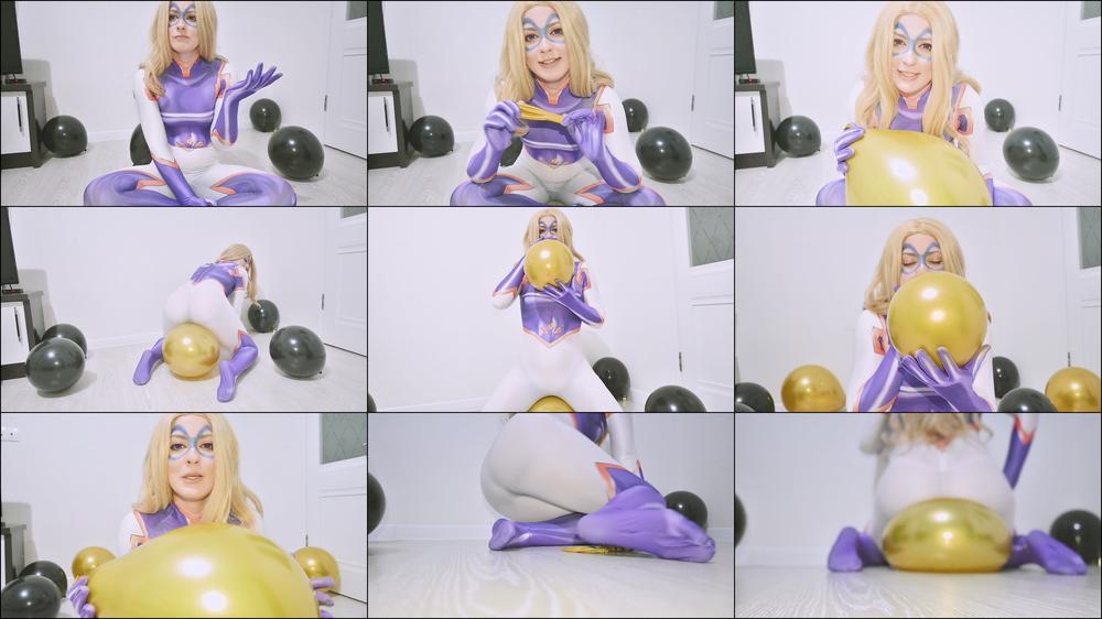 Mt Lady is your new balloon fetish buddy
