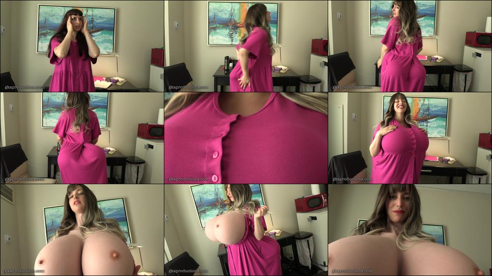 Your Tutor Karly Grows Giant Tits & Ass