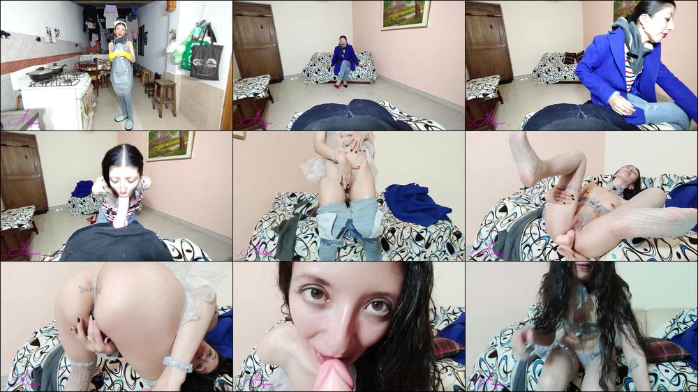 POV MOMMY TALKS TO THE BULLY BOY AND BECOMES HIS SLAVE SEX