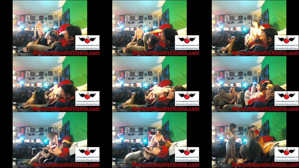 Spycam of orgy at my place