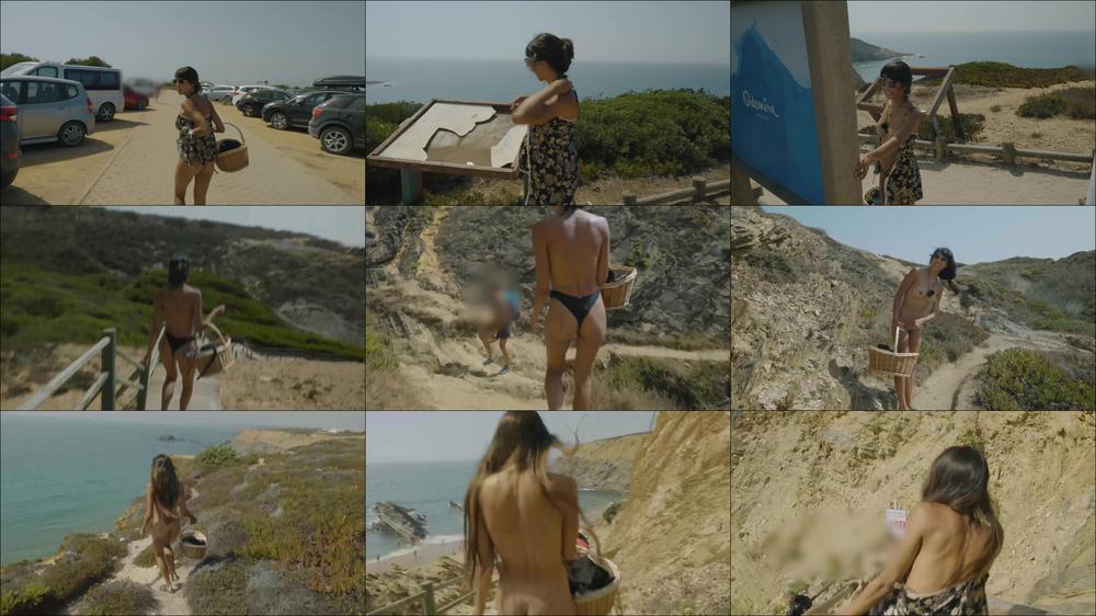 Undressing and Walking Naked in Public - January 17, 2023