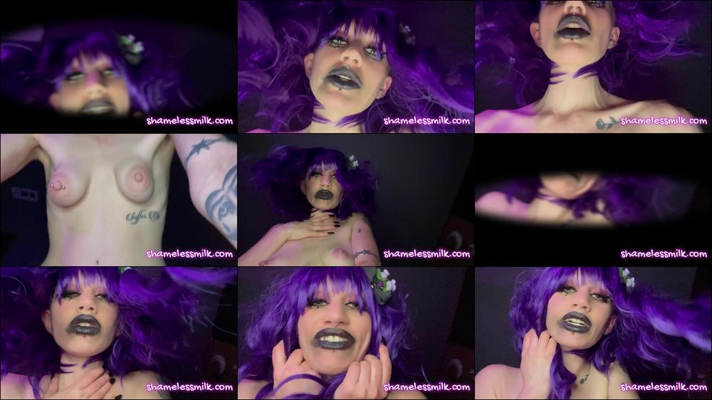 POV OBSESSED GOTH GIRL FINALLY PINS U DOWN TO FUCK