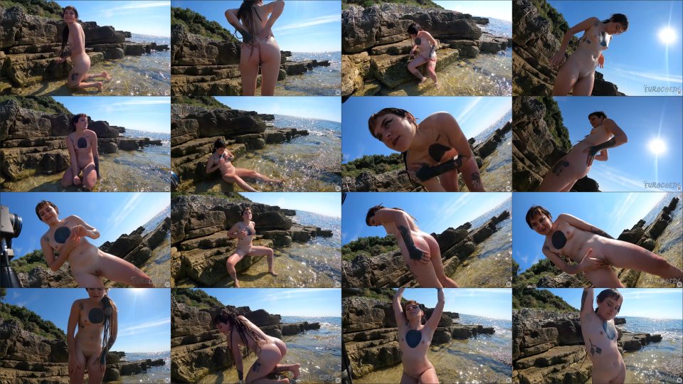 Ec20211210 Nude Beach Chillout With Pretty Model Brilla