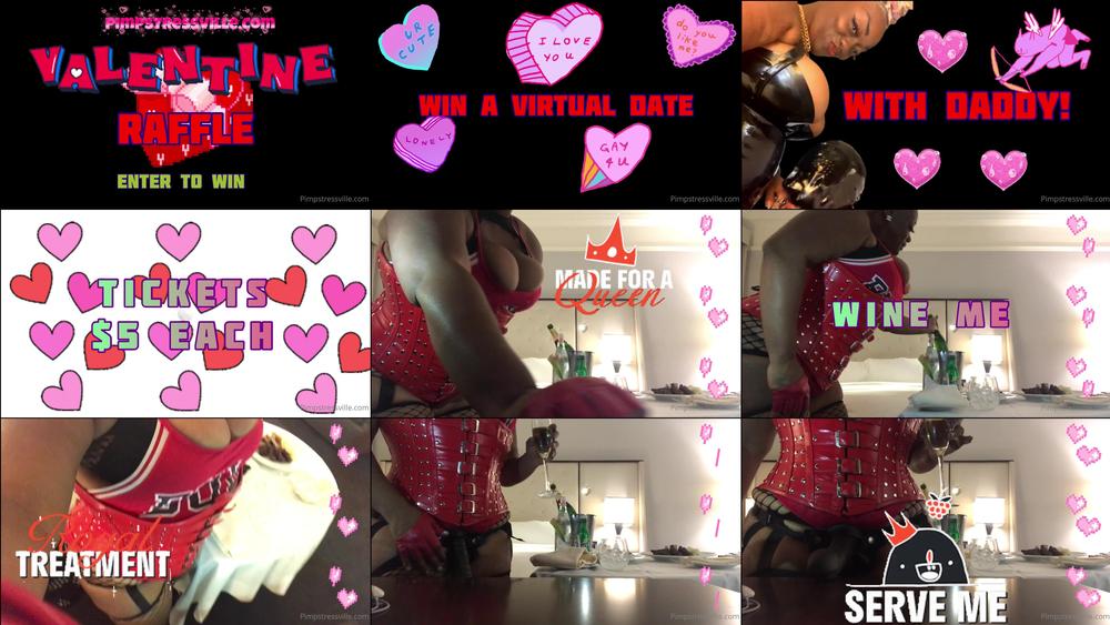 pegstresss 104035554 2021 02 03 Enter now to win a luxury virtual kinky date with Daddy! My dates always end in sex! Yes you will be