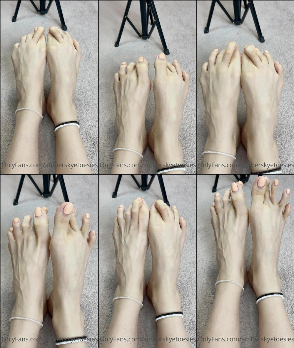 amberskyetoesies 03 05 2022 2443929805 Toe cross over Toe view