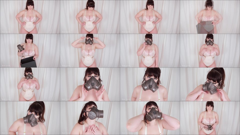 Bea York Gf Surprised With Respirator Face Mask
