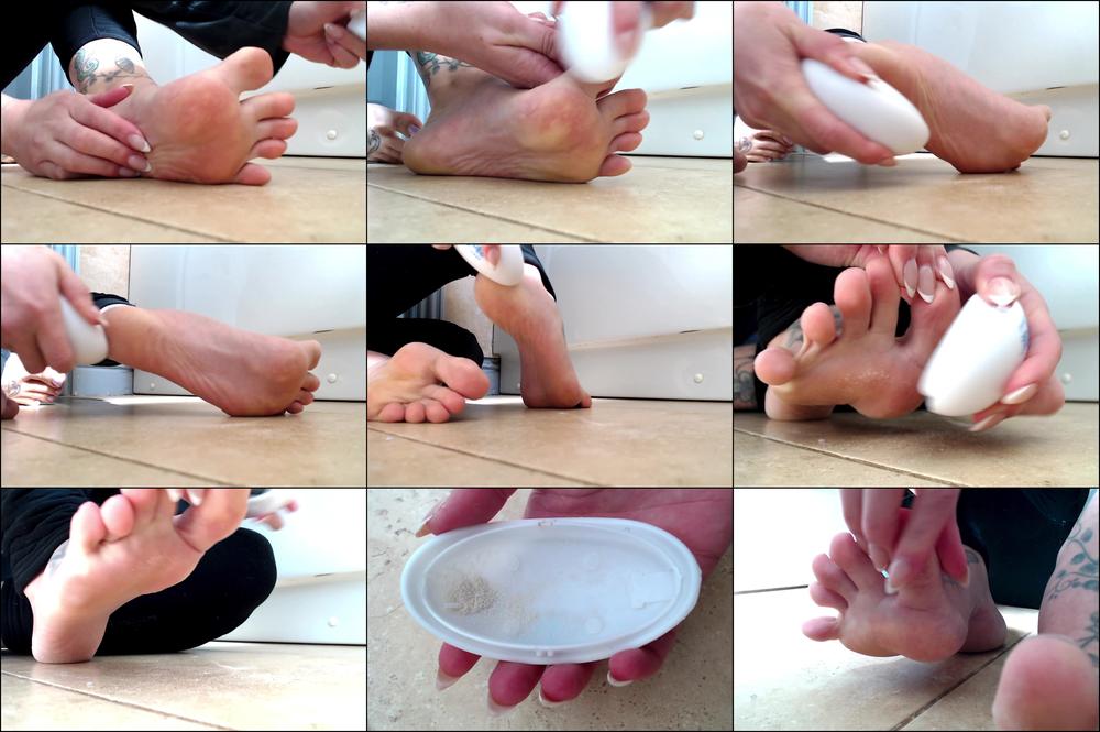 Pedicure using my PediEgg - April 04, 2023