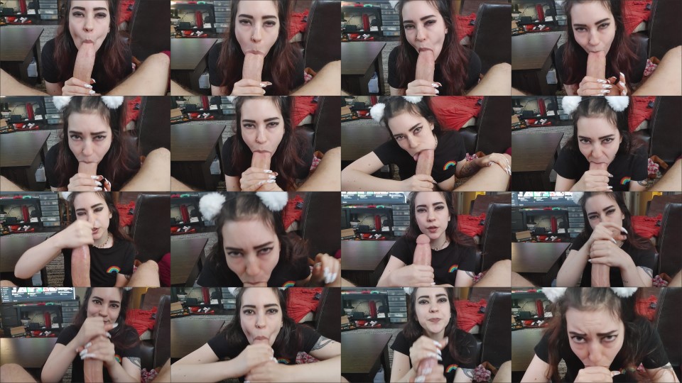 Lilredvelvet Goth Gf Throatpie