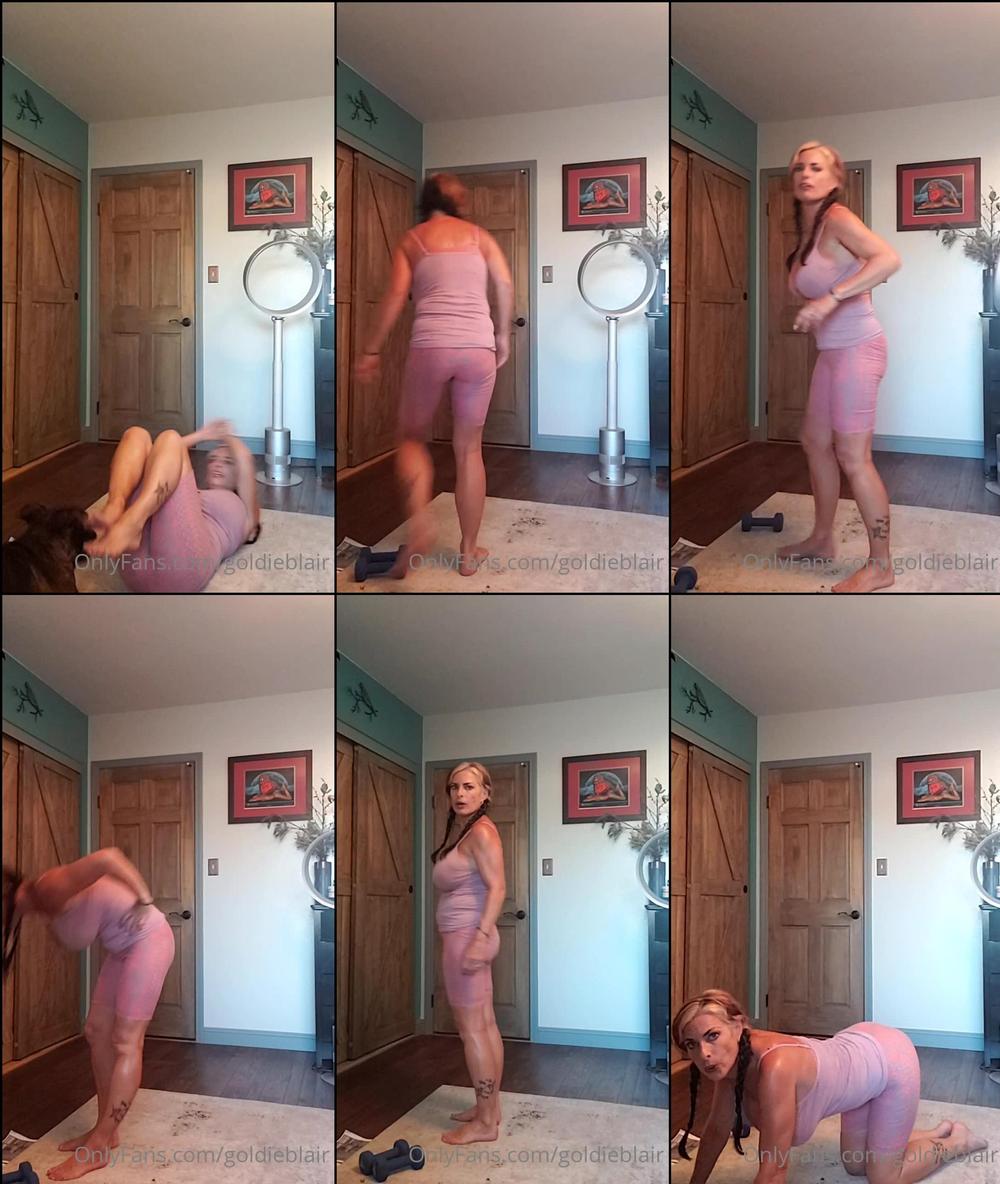 goldieblair 02 07 2021 2151495355 well goldieblair enjoying a good workout today hope 2