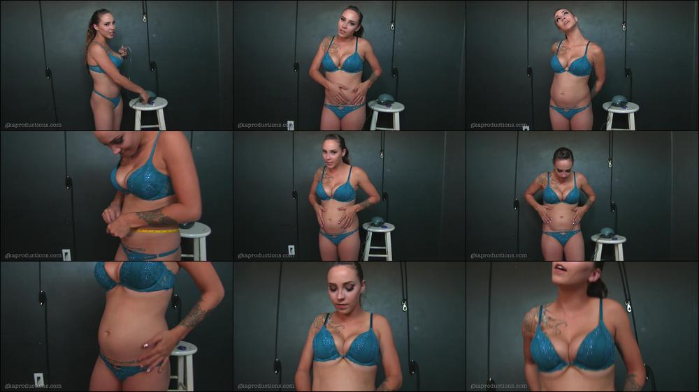 Sasha Foxxx New Belly Inflating Pump