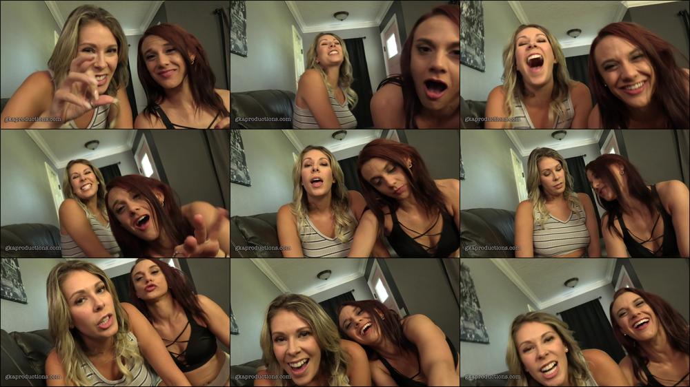 Maria & Nikki Tickle The Cum Out Of You
