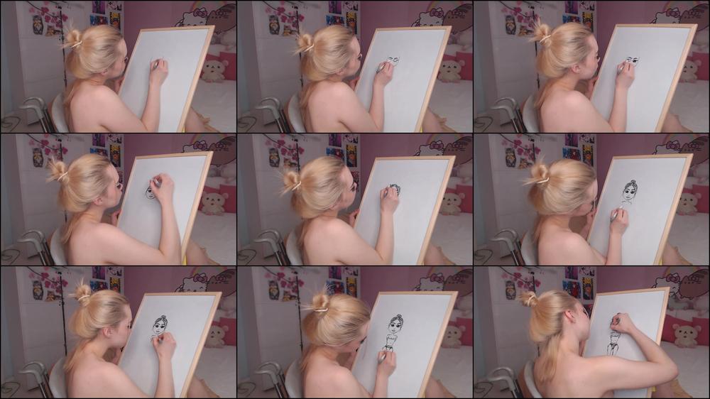 Drawing Board Self-Portrait - January 20, 2022