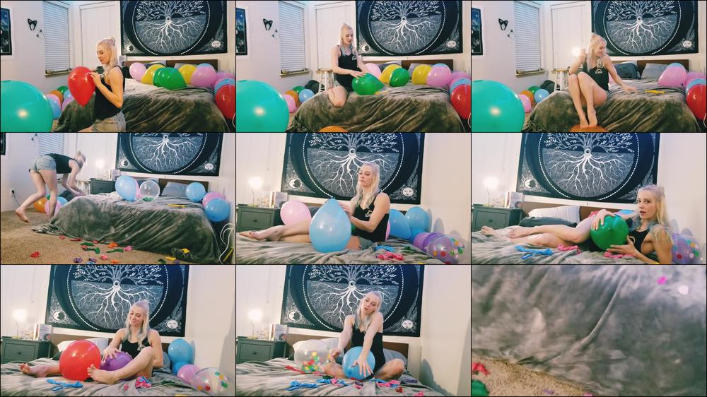Popping my lazy roomates balloons - Sep 21, 2021