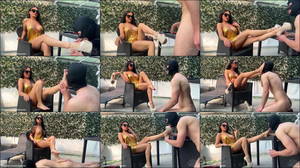 Ball busting foot worship by Evilwoman - August 26, 2023
