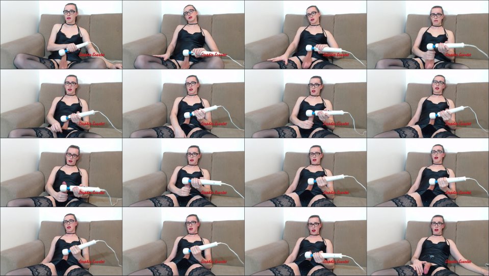 Stephie Scarlet Tgirl Teased By Two Toys Hitach Hush
