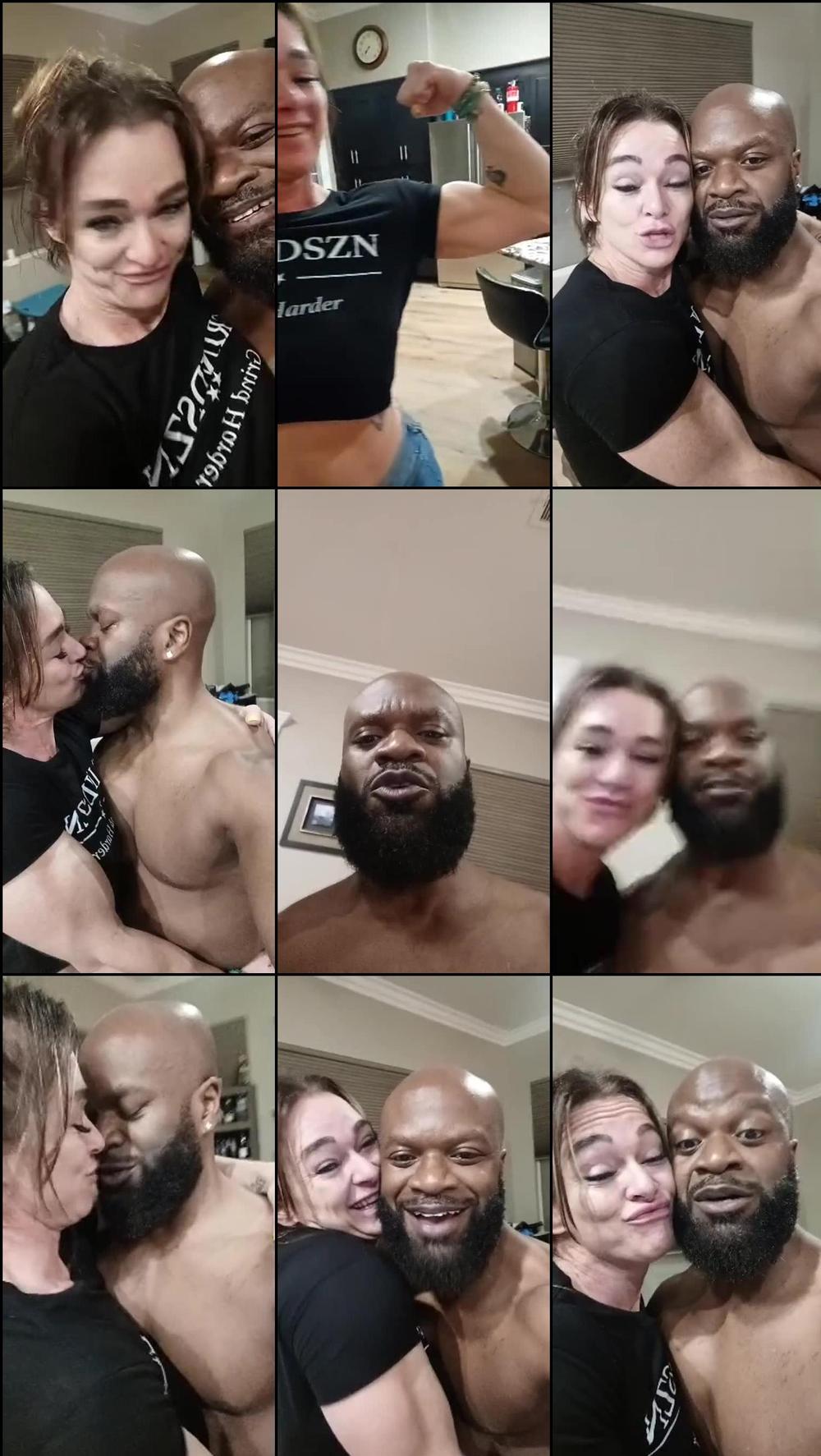 Simone Steele gropes Doc Chocolate's junk - May 09, 2024