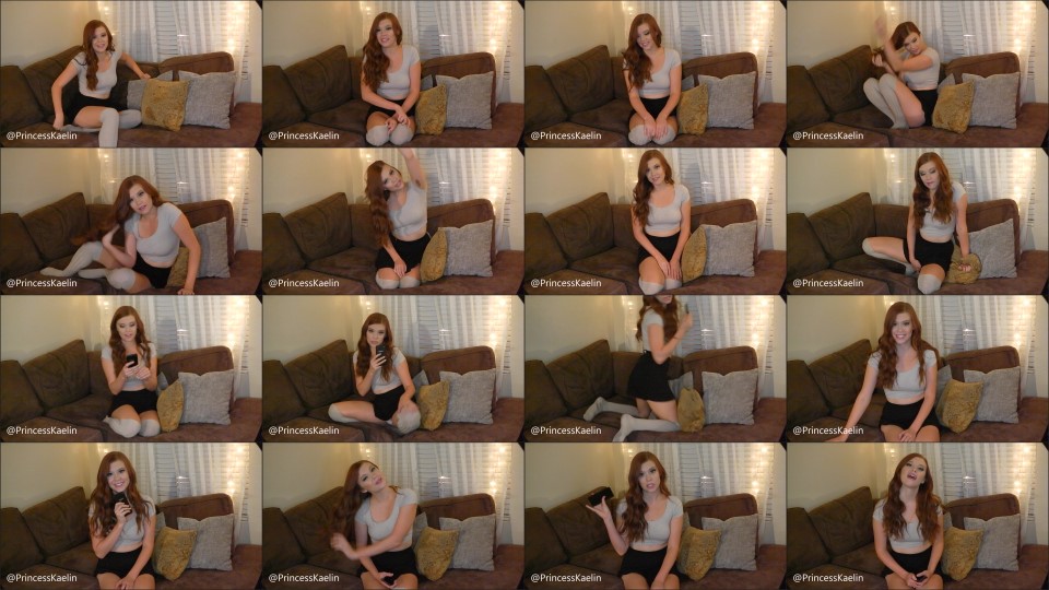 Princess Kaelin Babysitter Blackmails You