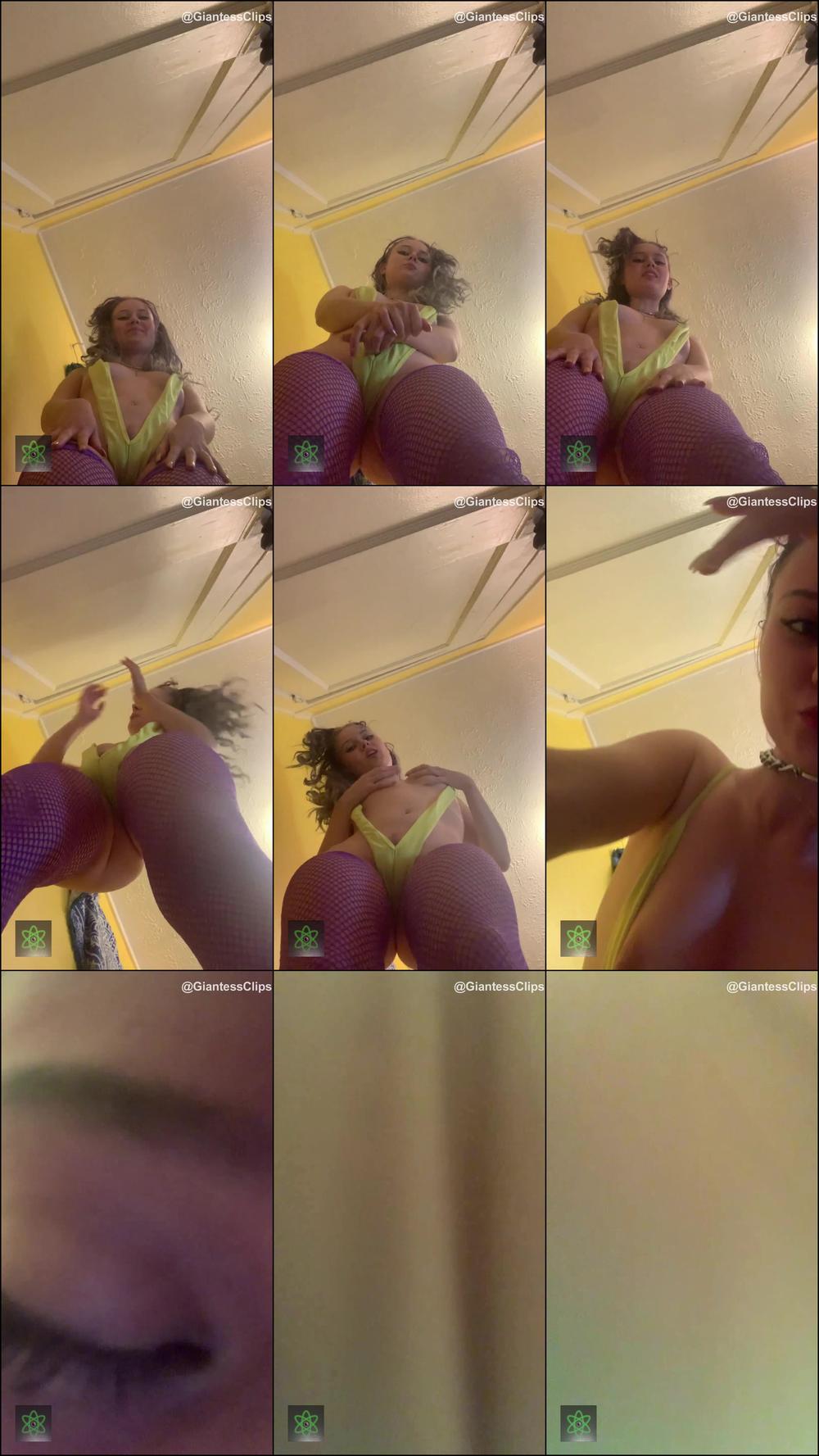 Giantess Sugar in 'Her Birthday Treat' Giantess POV SFX