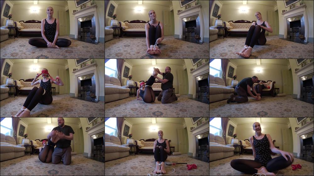 Ariel Anderssen Self Bondage Surprise Tickling