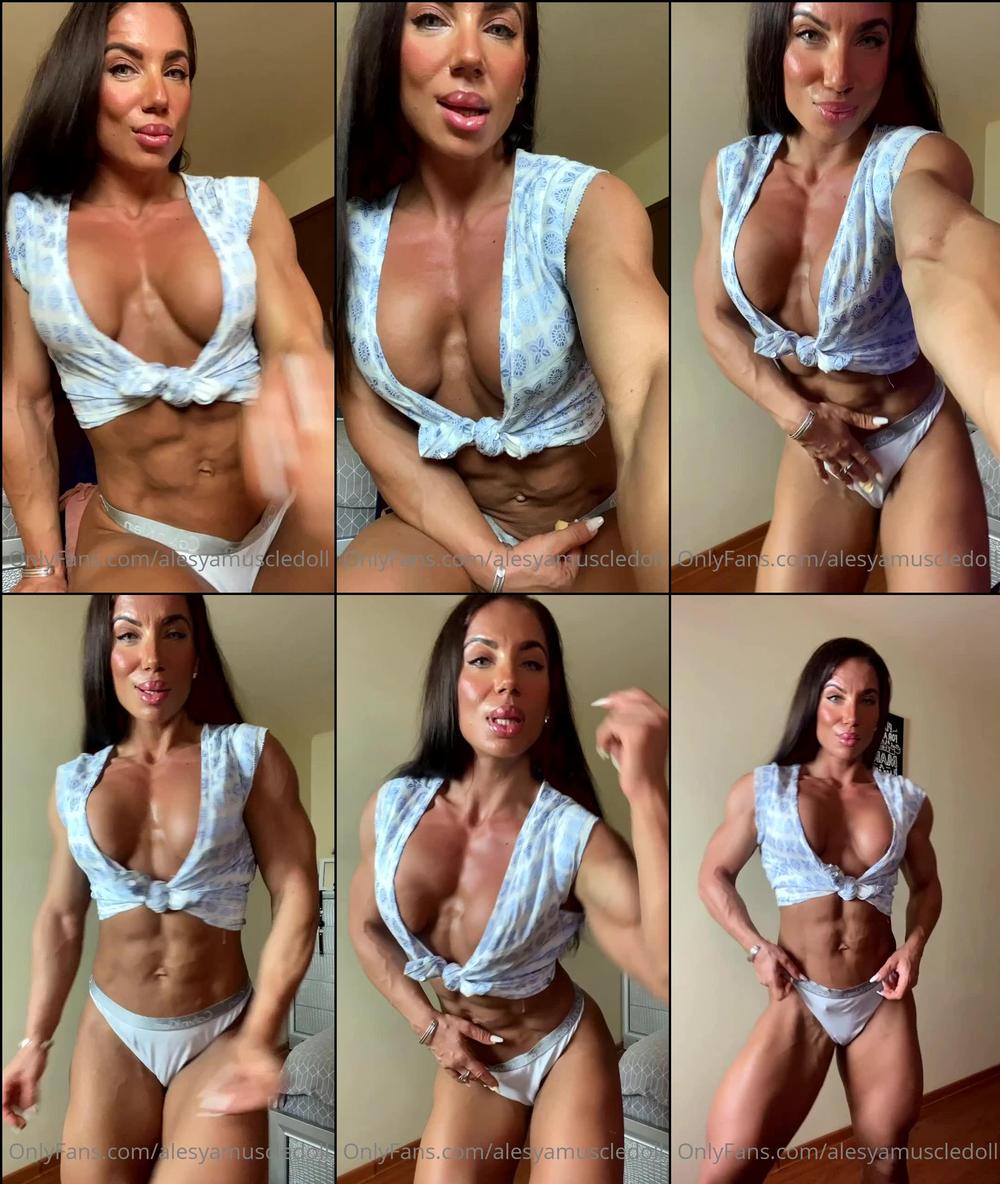 alesyamuscledoll 08 06 2021 2131033944 i know how much you like my abs but more than that my pec bouncing tell me after you see t