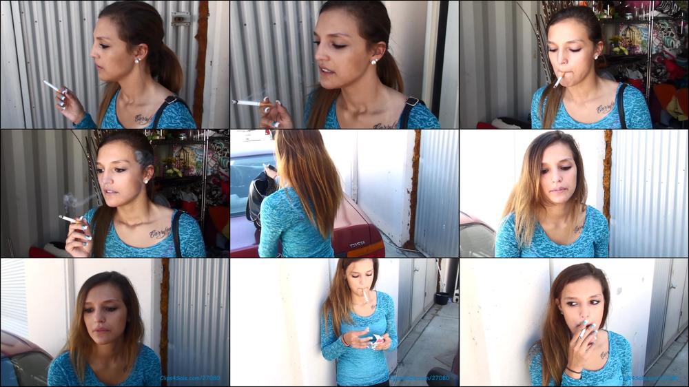 Dani Smokes 4 Times