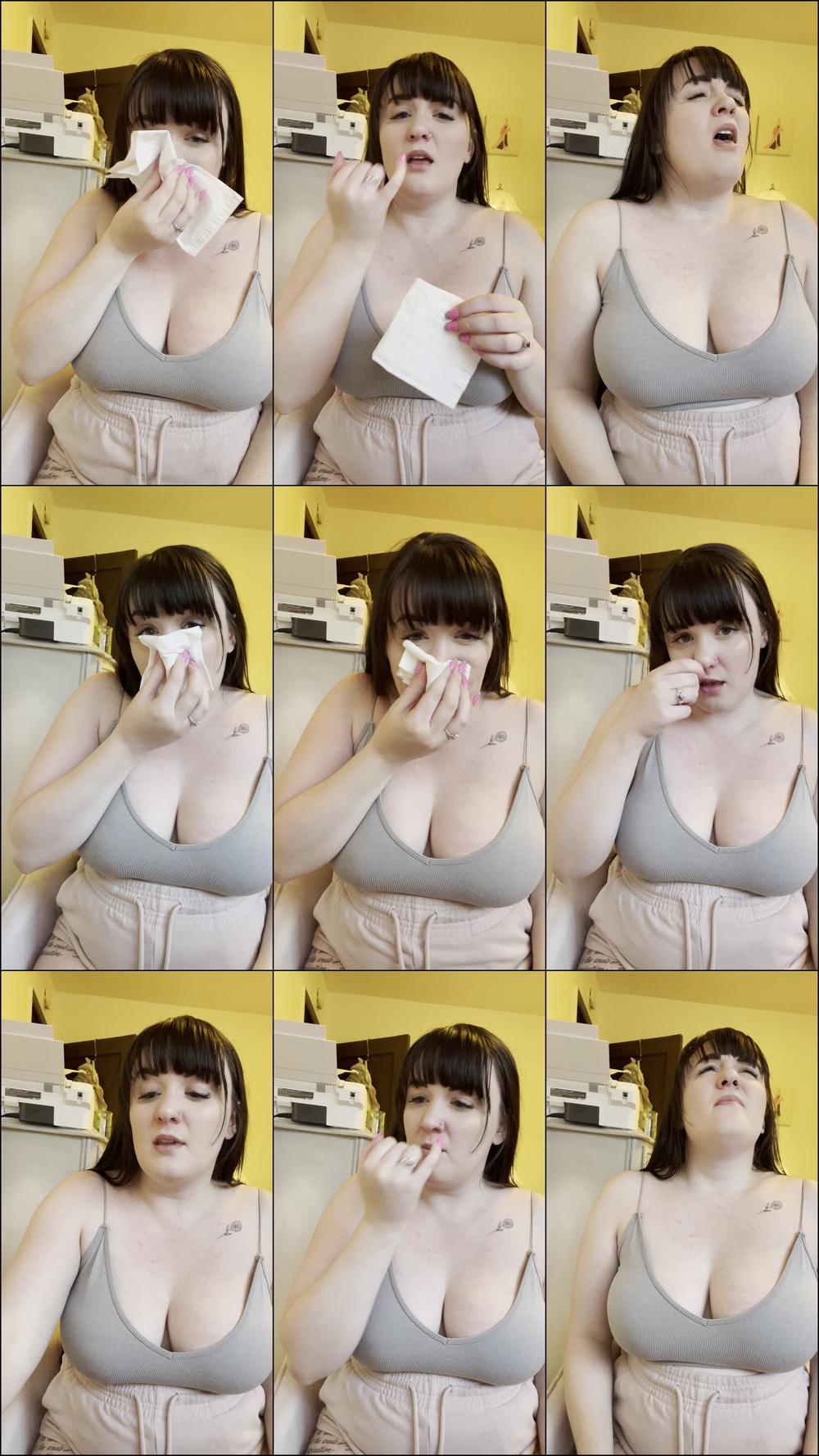 Blowing My Nose After a Sneezing Fit