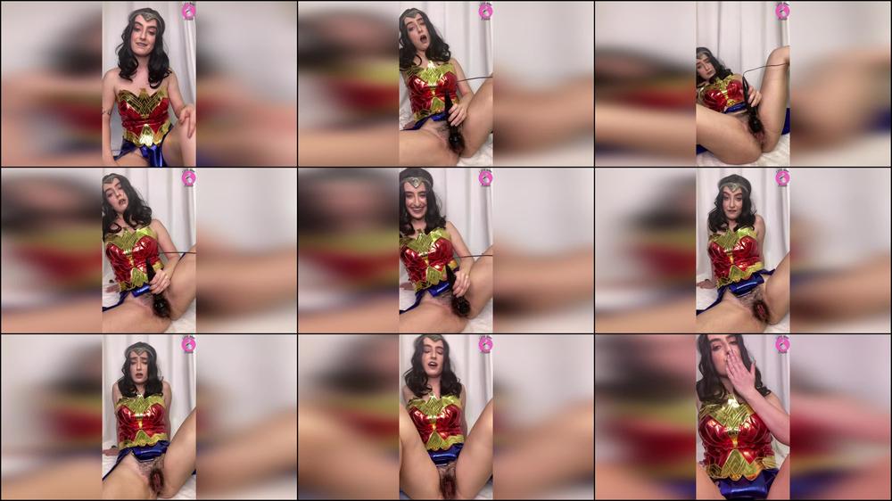 Your Little Sister Cosplays Wonder Woman