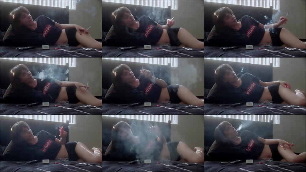 Smoking In Sunlight