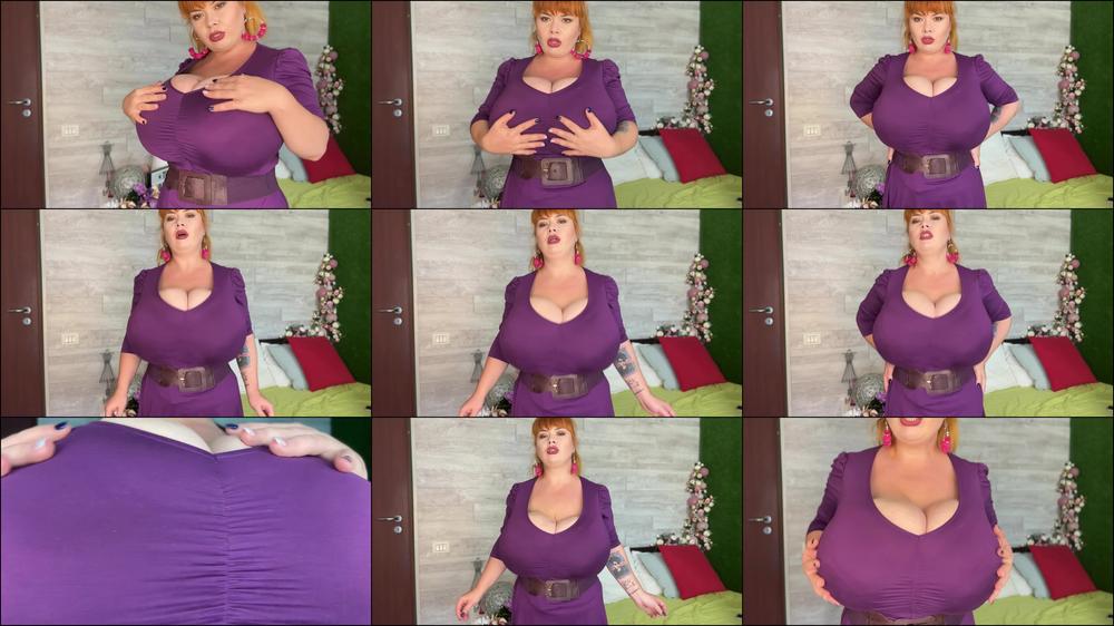 Giant boobs bounce joi